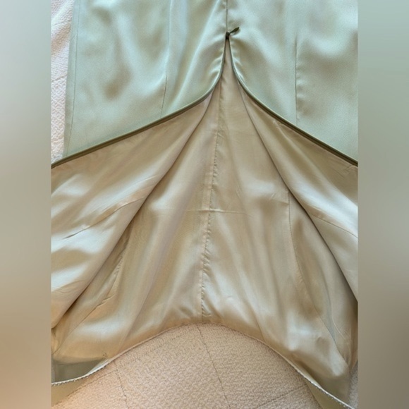 Vintage 70s Mint Green Jumpsuit & Jacket Saks Fifth Ave - Picture 15 of 17